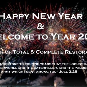 Happy New Year and Welcome to Year 2019